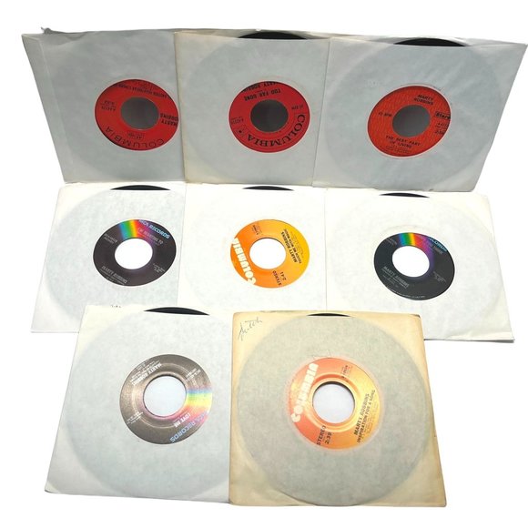 Marty Robbins Country Records 45 RPM Lot 8 Different Records Instant Collection - Picture 1 of 6